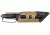 Real Avid X-TAC Tactical Knife &amp; LED Flashlight, Black, 9&quot; AVATAC