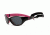 Real Kids Shades Girl's Unbreakable Adventure Sunglasses, Black/Cherry Pink Frame with Smoke Lens, Youth 7ADVBKCP