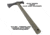 Reapr Sparrow Hammer Axe, Black Oxide, 11778