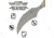 Reapr Tac Talon Fixed Blade Knife, 3in, 420 Stainless Steel, Talon Blade, Black / Desert Tan, 11041