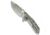 Reate Reate Knives Terminator-TX228 Bead Blast Titanium 3.7&quot; Satin M390, Gray, Bohler M390, adult, BHQ-220408