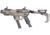 Recover Tactical P-IX+Basic PG9 Folding Stock Metal Front Guard, Tan, PIXPBFST02