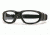 Rec Specs MX-21 Protective Eyewear Shiny Black Frame,Clear Lens, Unisex MX-21SHBK4817C