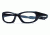 Rec Specs MX-30 Protective Eyewear Shiny Black Frame,Clear Lens, Unisex MX-30SHBK5317130C