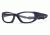 Rec Specs MX-30 Protective Eyewear Shiny Navy Blue Frame,Clear Lens, Unisex MX-30SHNB5520130C