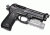 Recover Tactical BC2 Beretta 92/M9 Grip and Rail System, Black, BC2B