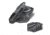 Recover Tactical G7A OWB Active Retention Universal Light-bearing Holster, Right, Black, G7A-L-01