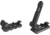 Recover Tactical MC17 Replacement Rails For MC17/MC21, Black, MCRB1