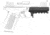 Recover Tactical Picatinny Rail Adapter for Glock 48, Black, GR48-01