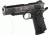 Recover Tactical RG11 Quick Change 1911 Rubber Grips T-REX, Black, RG11B