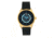 Reign Lafleur Automatic Leather-Band Watch w/ Date, Gold/Teal, One Size, REIRN5406