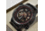 Reign Mens Thanos Watch,Red Dial,Black Bezel,Black Leather Strap REIRN2103