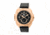 Reign RN1703 Churchill Mens Watch, Dark Brown Band, Black Face, Copper Case REIRN1703