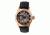 Reign RN2007 Kennedy Mens Watch, Black Band, Black Face, Copper Case REIRN2007