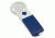Reizen EZ Touch 6X20D LED Handheld Magnifier Loupe - Round Lens 57mm, White/Blue R6504