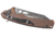 Remington Cutlery EDC Coping Folder, 4in, G10 Tan Handle/Stone Washed, 15664