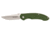 Remington Sportsman Liner Lock Folding Knife, Green, NSN N, R10005