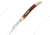 Remington Totem Toothpick Red Folding Knife,3.625in,Long Clip,Red,Jigged Bone Handle R11912