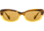 Reptile Sun Queen Sunglasses, Tortoise Fade Frame, Titanium Gold/Poly Lens, Polarized, QUEGTF