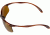 Reptile Sun Racerunner Sunglasses, Beer Brown Frame, Titanium Gold/Poly Lens, Polarized, RACGBE