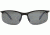 Reptile Sun Racerunner Sunglasses, Matte Black Frame, Titanium Black/Poly Lens, Polarized, RACMBL