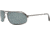 Reptile Sun Rattler Sunglasses, Dark Gunmetal Frame, Titanium Black/Glass Lens, Polarized, RATBIC