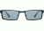 Reptile Sun Sobek Sunglasses, Black/Black/Red Frame, Titanium Black/Poly Lens, Polarized, SOBBBR