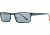 Reptile Sun Sobek Sunglasses, Black/Black/Red Frame, Titanium Black/Poly Lens, Polarized, SOBBBR