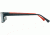 Reptile Sun Sobek Sunglasses, Black/Black/Red Frame, Titanium Black/Poly Lens, Polarized, SOBBBR