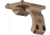 Reptilia ROF-45 Red Dot Sight Mount, Fits Leupold DPP/ Geissele Super Precision, 30mm, Anodized Finish, FDE, 100-205