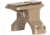 Reptilia ROF-90 Tall Red Dot Sight Mount, Fits Aimpoint ARCO/ Geissele Super Precision, Anodized Finish, FDE, 30mm, 100-346