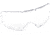 Revision Merlinhawk Goggle Replacement Lens, Clear, Regular, 4-2103-0004