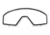 Revision Snowhawk Goggle Thermal, Replacement Lens, Clear Lens, 4-0103-0000