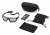 Revision Unisex Shadowstrike Ballistic Sunglass Basic, Black, w/ Polarized Lens 4-0750-0007
