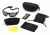 Revision Unisex Shadowstrike Ballistic Sunglass Deluxe, Black, w/ Clear, Solar, Yellow Lenses 4-0750-0203