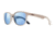 Revo Kash Single Vision Prescription Sunglasses, Blush/Cream/Navy Frame, Polarized, RE 1028 10 BLSV