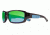 Revo Straightshot Progressive Prescription Sunglasses, Black/Blue Rubber Frame, Green Water Lens, Polarized-RE1005-51GNPR