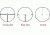 C Dot, P Dot, D Dot reticles