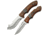Rite Edge 2 Pc Guthook Set w/Guthook and Closed Lockback,3Cr13 Stainless,Wood Handles, 211366