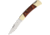 Rite Edge Lockback Wood Folding Knife,2.5in,Clip Point,Brown,Wood Handle CN211182