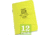Rite in the Rain STAPLED MINI-NOTEBOOK - LEVEL, Yellow, 3 1/4 x 4 5/8 311-M