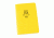 Rite in the Rain Stapled Notebook - Field - 3 Pack, Yellow, 4/5/8 x 7 351FX
