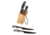 River's Edge Rivers Edge Steak Knife Set Camo W/wood Block