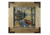 Rivers Edge Clock Wood Frame 24-inch, Cabin/ Lake, 1176