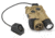 RIX RIP-3C Green Visible IR Laser Sight, Tan, RIP3CTG