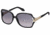Roberto Cavalli RC653S Sunglasses - Shiny Black Frame Color, Gradient Smoke Lens Color