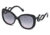 Roberto Cavalli RC911S Sunglasses - Shiny Black Frame Color, Gradient Smoke Lens Color