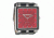 Rockwell Time CF Black Leather Case/Red Dial Mens Watch CF104