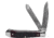 Roper Knives Tombstone Trapper Folding Knife, Damascus steel clip and spey blades, Red jigged bone handle, RP0002DRB