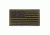 Rothco American Flag Patch - Hook Back, Olive Drab/Black, Bulk Packaging, 17783-OliveDrabBlack-Normal-BulkPackaging